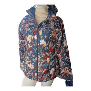 Columbia rain jacket floral M